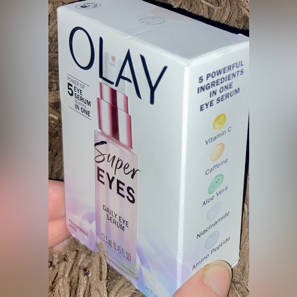 Olay Super Eyes Daily Eye Serum- 5 Eye Serum Benefits In 1 - Picture 3 of 9